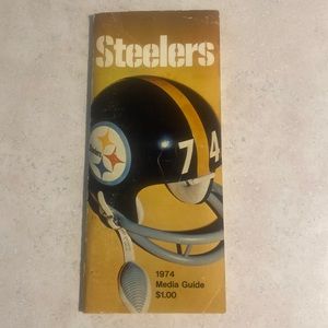 Pittsburgh Steeler 1974 Media Guide